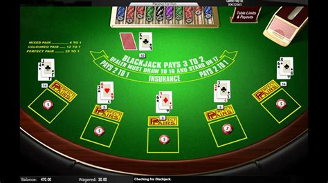 Blackjack With Perfect Pairs Betsson