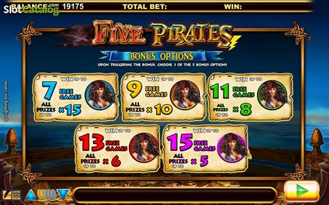 Five Pirates Slot Grátis