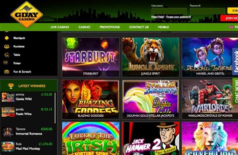 Gday casino app