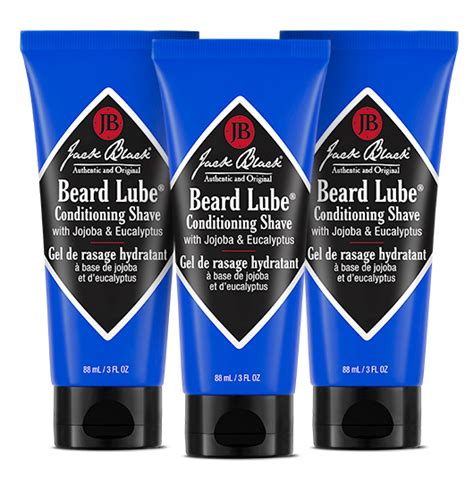 Jack black beard lubrificante condicionado barbear 16 oz