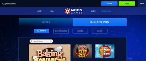 Moon games casino aplicação