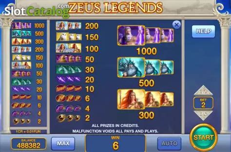 Zeus Legends 3x3 1xbet